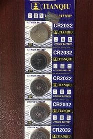 تصویر باتری سکه ای تراست CR2032 ا TRUST Lithium CR2032 3V 1Pcs Coin Cell Battery TRUST Lithium CR2032 3V 1Pcs Coin Cell Battery