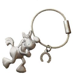 تصویر جاکلیدی ترویکا طرح هپی هورس TROIKA KEYCHAIN HAPPY HORSE