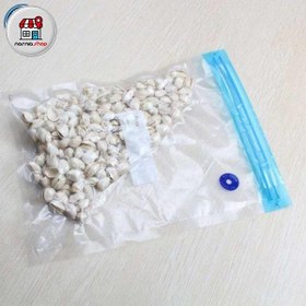 تصویر کیسه وکیوم میوه و سبزیجات (25×28) Fruit and vegetable vacuum bag (25×28)