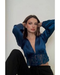 تصویر بلوز ساتن 