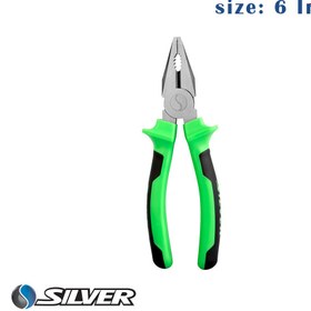 تصویر انبر دست سیلور مدل GTH02A10 سایز 6 اینچ Silver GTH02A10 Pliers 6 Inch