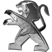 تصویر آرم شيرروي درب صندوق عقب پژو 206 شرکتی اصل ایساکو 