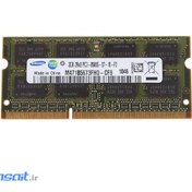 تصویر رم لپ تاپ DDR3 تک کاناله 1333 مگاهرتز CL9 سامسونگ ظرفیت 2 گیگابایت استوک 