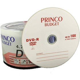 تصویر DVD خام پرینکو تایوان بسته ۵۰ عددی ا Princo Budget DVD-R Pack of 50 Princo Budget DVD-R Pack of 50