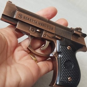 تصویر فندک اتمی طرح تفنگ - مسی 