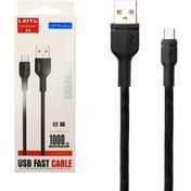 تصویر کابل تبدیل USB به Micro-USB لیتو (Leitu) مدل Ld-29 به طول 1m 