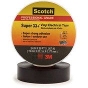 تصویر نوار چسب برق اسکاچ تری ام +3M Scotch Super 33 