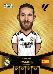 تصویر کارت فوتبالی کیمدی سرجیو راموس 2025 - سری ادونس Sergio Ramos