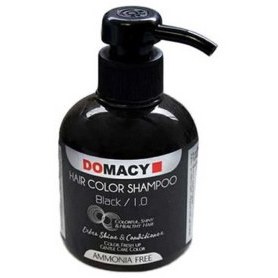 تصویر شامپو رنگساژ 300 میل دوماسی - مشکی domacy