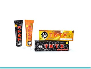 تصویر پماد بی حسی تاتو 55 درصد تیکاتیکس مشکی اورجینال TKTX 10 g 