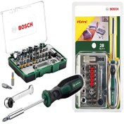 تصویر مجموعه 28 عددی پیچگوشتی بوش مدل 2607017331 Screwdriver Bit Set