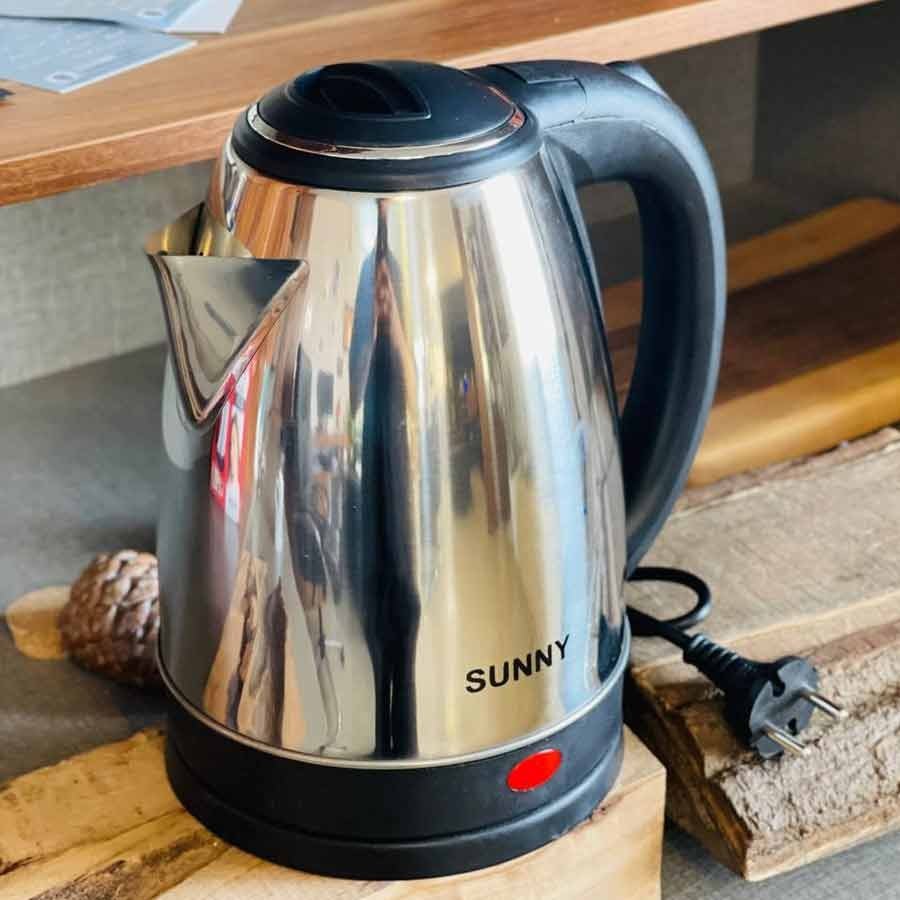 Steel electric deals kettle