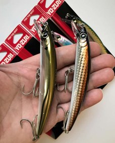 تصویر لور ماهیگیری اسپین یوزوری YO-ZURI CRYSTAL MINNOW S R110mm 