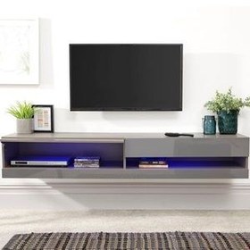 تصویر میز تلویزیون دیواری مدل Light TV 