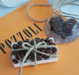 تصویر صابون دست ساز ارگانیک قهوه نورانیک 