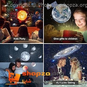 تصویر ویدئو پروژکتور کهکشانی راه شیری مدل BL-DQY02 Planetarium Star Projector, Galaxy Projector