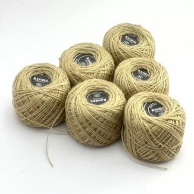 تصویر نخ عمامه ای کرمی شکلاتی 