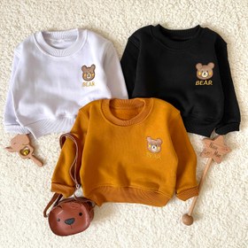 تصویر بلوز بچگانه تدی سرمه ای 