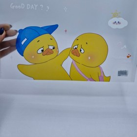 تصویر پوشه طلقی زیپ دار 