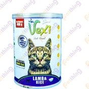 تصویر کنسرو پته ای گربه وکسی طعم بره و برنج 400 گرمی VEXI Cat adult With lamb 400 ML