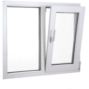 تصویر پنجره UPVC دوجداره دو حالته متر مربع 