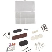 تصویر ست 64 عددی متعلقات فرز مینیاتوری شپخ مدل 3901402701 Scheppach 64pc Accessory Set 3901402701