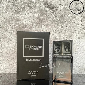 تصویر ادکلن دیور هوم اینتنس شرکت اسکوپ Dior Homme intense scoop 30ml