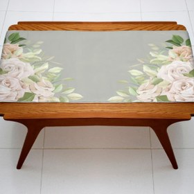 تصویر ست کوسن و رانر کد S77 گلدار