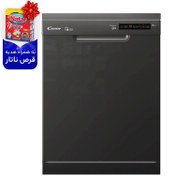 تصویر ماشین ظرفشویی کندی مدل CDPN1D390 ظرفیت ۱۳ نفر رنگ نقره ای ۹ برنامه 