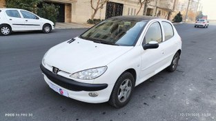 تصویر پژو 206 مدل 1402 ا تیپ 3 تیپ 3