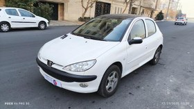 تصویر پژو 206 مدل 1402 ا تیپ 3 تیپ 3