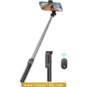 تصویر مونوپاد و سه پایه سلفی Green Tripod Selfie Stick 