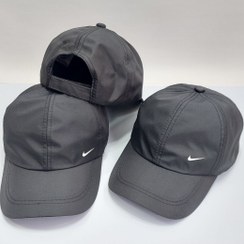 تصویر کلاه کپ شمعی مشکی Nike کد 3497 