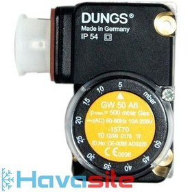 تصویر Dungs-GW 50 A6 پرشر سوئیچ گاز دانگز ۵۰-میلی بار --