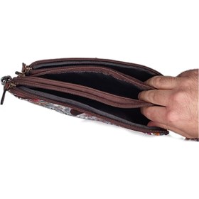 تصویر کیف پارچه ای دوشی زنانه مدل یاس کد 3 