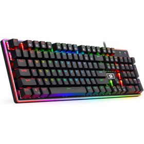 تصویر کیبورد مخصوص بازی ردراگون مدل Ratri K595 RGB Redragon Ratri K595 RGB Gaming Keyboard