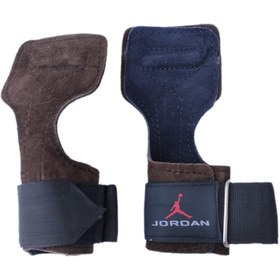 تصویر کف بند لیفت کش چرمی مدل مچ بند دار Wrist lift strap