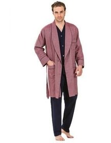 تصویر ست پیژامه قرمز مردانه لباس خواب دامات 5 5525 Pierre Cardin 