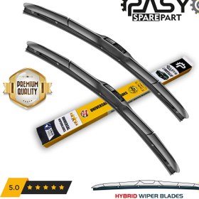 تصویر تیغه برف پاک کن هیبریدی پژو 206 Libero ا Libero Peugeot 206 wiper Blade Libero Peugeot 206 wiper Blade