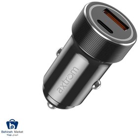 تصویر شارژر فندکی 20 وات اکستروم مدل ACC20WPDQ Axtrom ACC20WPDQ Car Charger 20w