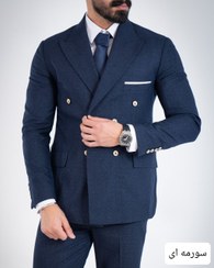 تصویر کت و شلوار مردانه کد ۴۴۹۱ سایز ۳ ایکس ال 