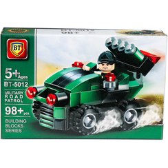 تصویر لگو 5012 بی تی مدل ماشین صلاح دار پلیس 98 قطعه LEGO 5012 BT