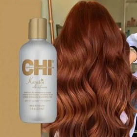 تصویر سرم مو کراتینه اینفیوژن سیلک ۱۵ میل Chi Chi Keratin Silk Infusion 15ml