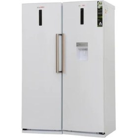 تصویر یخچال فریزر دوقلو نیکسان مدل NR6020-NF6020 با یخساز دستی 