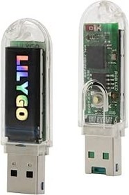 تصویر برد توسعه LILYGO T-Dongle-S3 ESP32-S3 TTGO با صفحه نمایش دانگل 0.96 اینچی ST7735 LCD TF Card - ارسال 15 الی 20 روز کاری LILYGO T-Dongle-S3 ESP32-S3 TTGO Development Board with Screen Dongle 0.96 inch ST7735 LCD Display TF Card