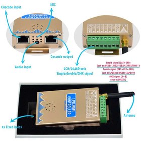 تصویر کنترلر دیجیتال موزیکال حرفه ای مدل LC2000B 