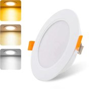 تصویر پنل توکار هالوژنی 7، 9 و 18 وات سه رنگ 