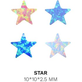 تصویر سنگ اپال ستاره 