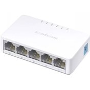 تصویر سوییچ 5 پورت مرکوسیس مدل MS105 Mercusys MS105 5-Port Switch