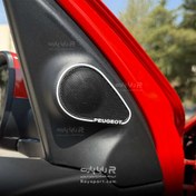 تصویر حلقه دور قاب تیوتر پژو ۲۰۷ و ۲۰۶ 